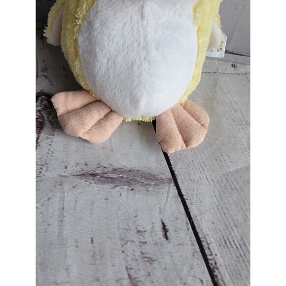 Babies R Us Yellow White Penguin Rattle Plush Baby Infant Toy Lovey 5" RARE - Picture 3 of 9